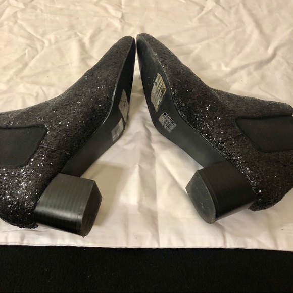 Glitter slip on ankle boots - Picture 5 of 5